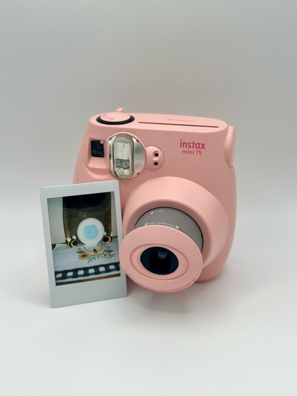 Fujifilm Instax Mini 7s - Pink, Film Tested and Working